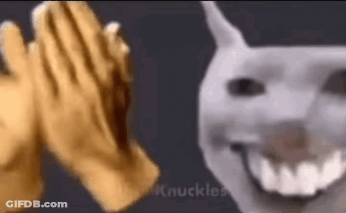 Cartoon Character In Yellow Sweater And Red Shorts GIF