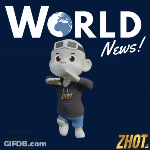 Cartoon Character In Zhot Hoodie GIF