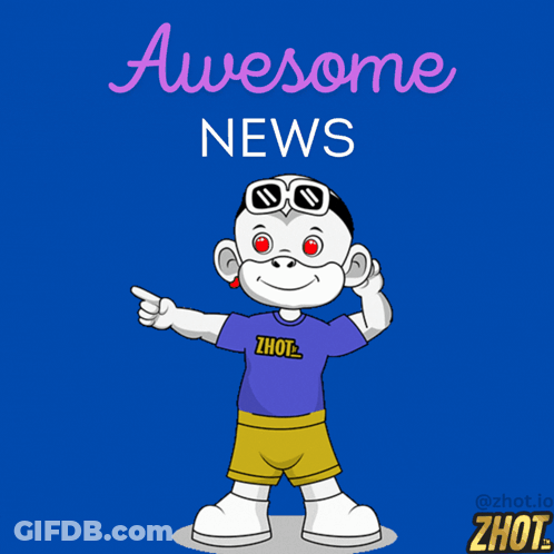 Cartoon Character In Zhot Shirt GIF