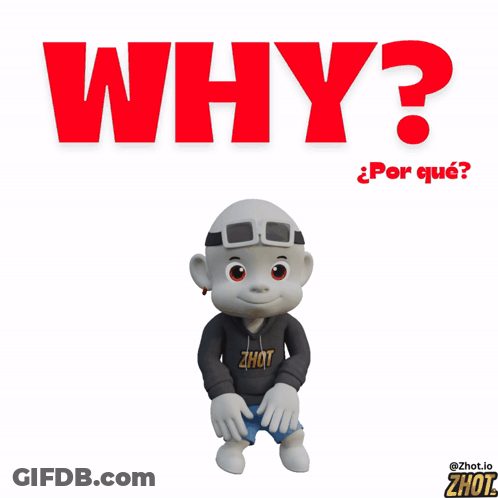 Cartoon Character In Zhut Hoodie And Sunglasses GIF