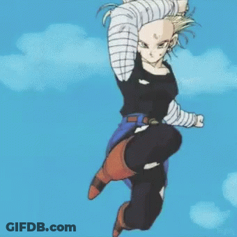 Cartoon Character Jumping In Air GIF