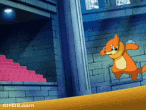 Cartoon Character Jumping Over Wall In Video Game GIF