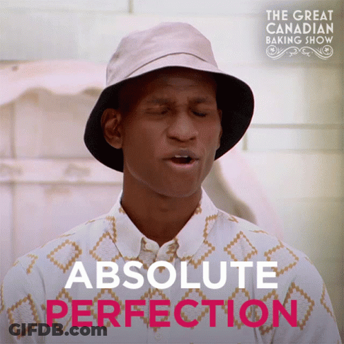 Cartoon Character Jumping Saying Perfect GIF