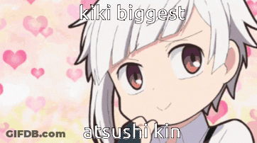 Cartoon Character Kiki Biggest At Sushi Kin GIF