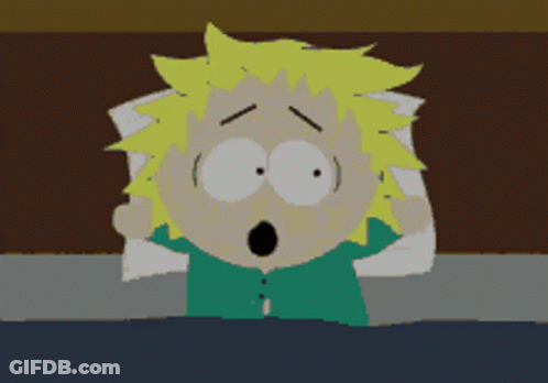 Cartoon Character Laying In Bed With Pillow On Head GIF