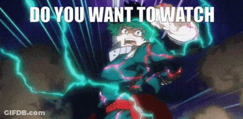 Cartoon Character Lightning Bolt Do You Want To Watch GIF