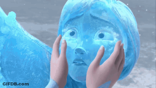 Cartoon Character Looking At Another GIF