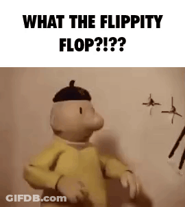 Cartoon Character Looking At Clock In Front Of Wall GIF