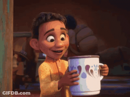 Cartoon Character Looking Out Window GIF