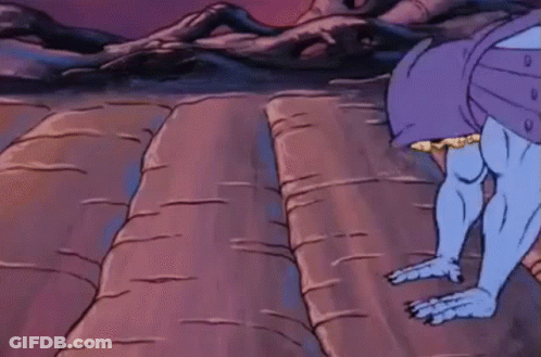 Cartoon Character Lying Cross-Legged Holding Object GIF