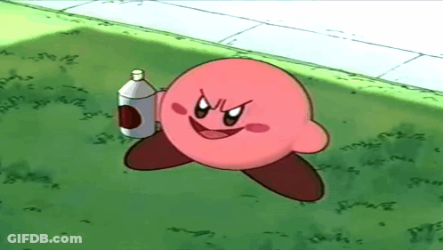 Cartoon Character Lying Down Saying Im Awake GIF