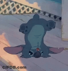 Cartoon Character Lying On Back GIF
