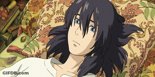 Cartoon Character Lying On Couch GIF