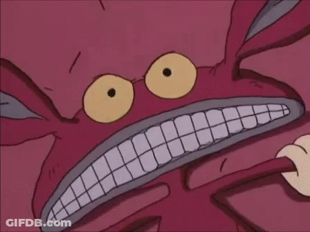 Cartoon Character Lying On Floor GIF