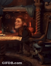 Cartoon Character Making A Face GIF