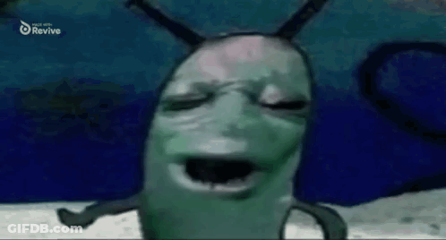 Cartoon Character Making Funny Face GIF