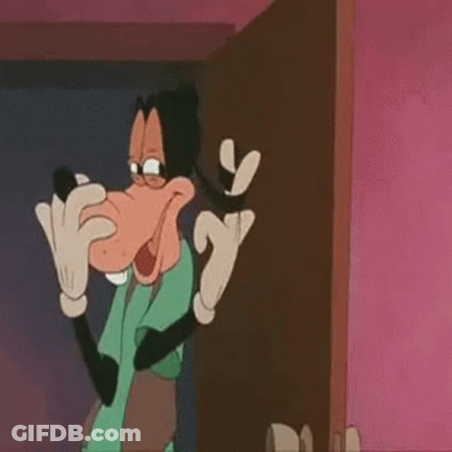 Cartoon Character Making Funny Face GIF