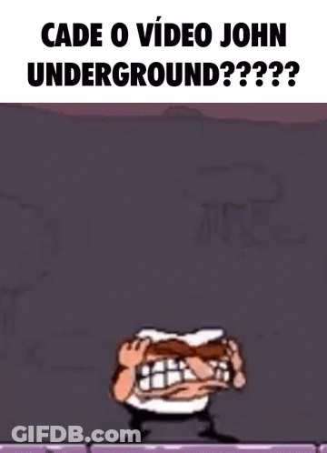 Cartoon Character Making Funny Face Cade O Video John Underground GIF
