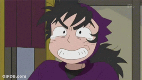Cartoon Character Making Funny Face GIF