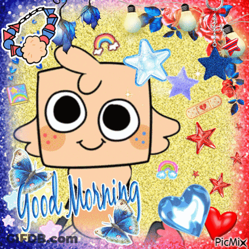 Cartoon Character Making Funny Face GIF