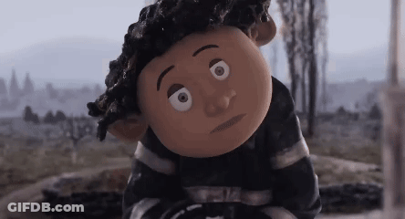 Cartoon Character Making Funny Face GIF