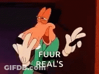 Cartoon Character Making Peace Sign GIF
