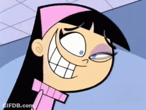 Cartoon Character Making Silly Face GIF