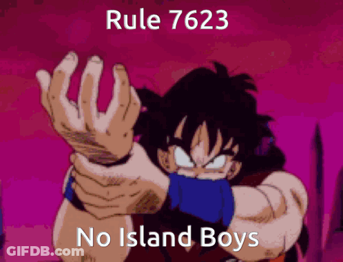 Cartoon Character Making Stop Sign With Hands GIF