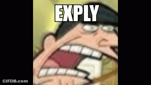 Cartoon Character Mouth Open Saying Exply GIF