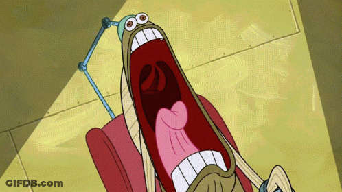 Cartoon Character Mouth Open Tongue Out GIF