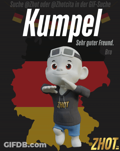 Cartoon Character Named Kumpel GIF