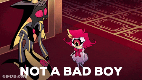 Cartoon Character Not A Bad Boy GIF