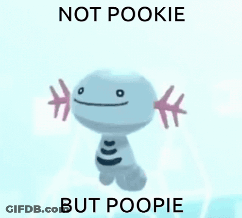Cartoon Character Not Pookie But Poopie GIF