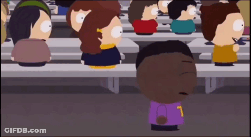 Cartoon Character Number 7 In Crowd GIF