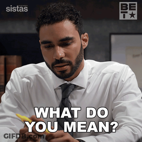 Cartoon Character On Purple Background Saying Stop Being So Mean To Me GIF