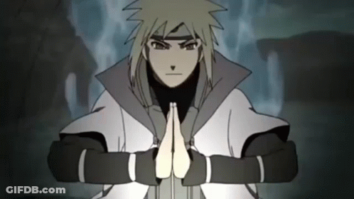 Cartoon Character Praying GIF