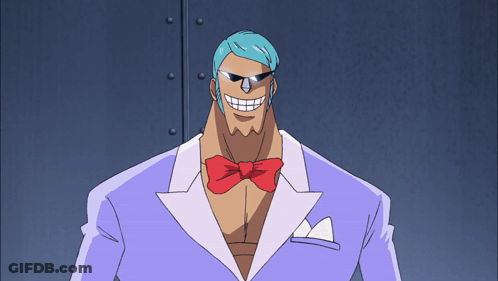 Cartoon Character Purple Suit Red Bow Tie Thumbs Up GIF