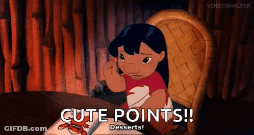 Cartoon Character Reading Book Saying Cute Points GIF