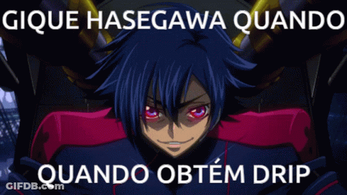 Cartoon Character Red Eyes Gique Hasegawa Quando Quando Obtem Drip GIF
