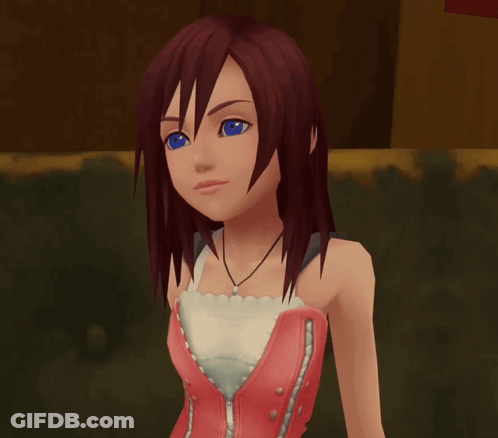 Cartoon Character Red Hair White Top GIF