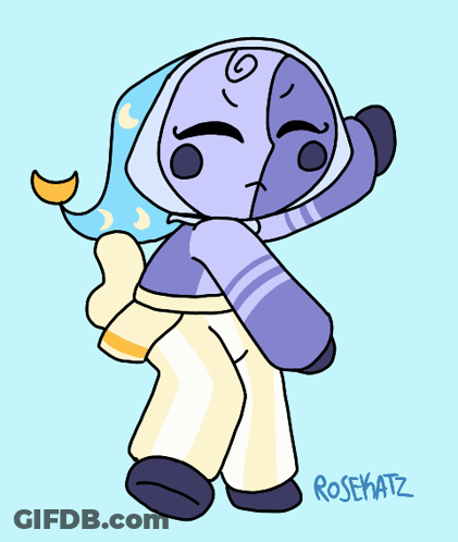 Cartoon Character Rosekatz GIF