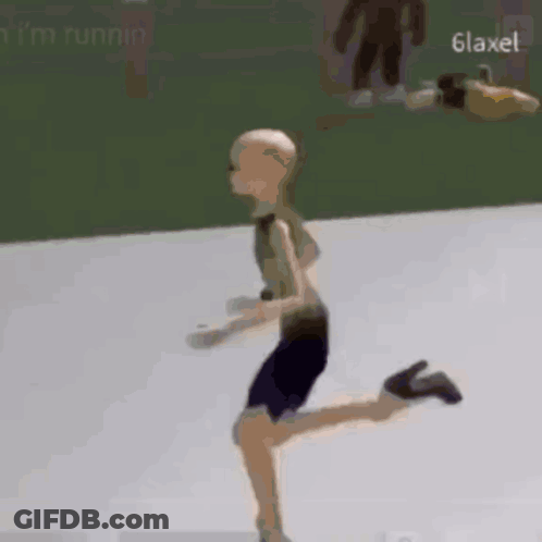 Cartoon Character Running GIF