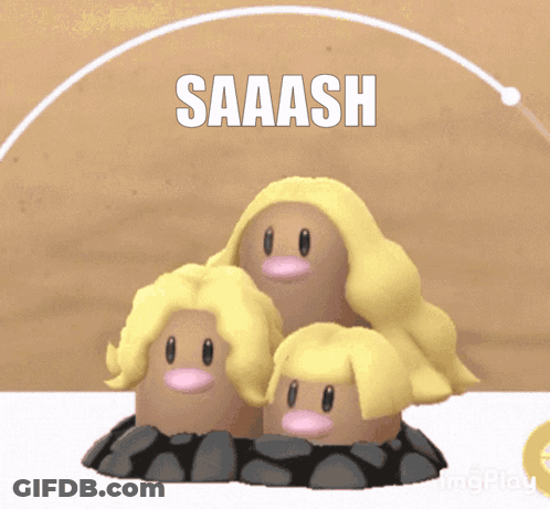 Cartoon Character Saaash GIF