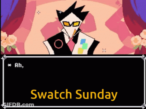 Cartoon Character Saying Ah Swatch Sunday GIF