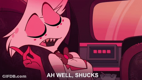 Cartoon Character Saying Ah Well Shucks GIF