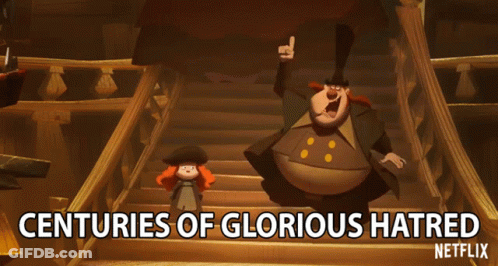 Cartoon Character Saying Alphabet While Holding Book GIF