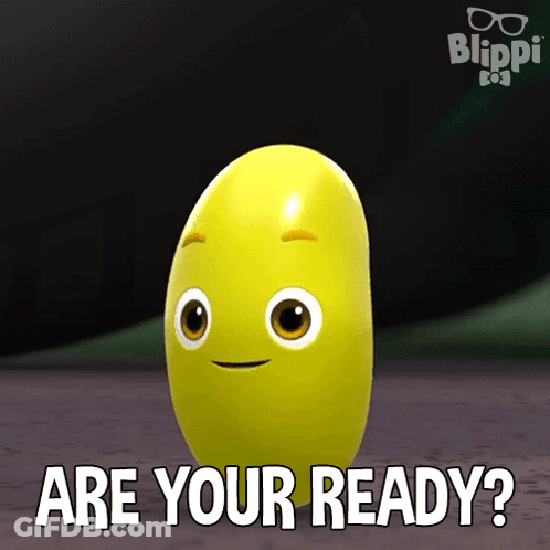 Cartoon Character Saying Are Your Ready GIF