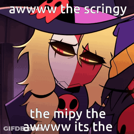 Cartoon Character Saying Awwww The Stringy The Mipy The Awwww Its The GIF