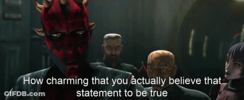 Cartoon Character Saying Believe That GIF