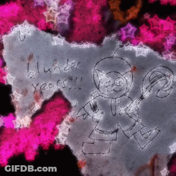 Cartoon Character Saying Blunder Years GIF